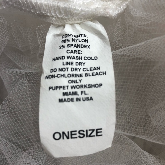 PUPPET WORKSHOP Multicolor Pom Pom  Tutu Skirt Item# 0002 - Picture 6 of 6